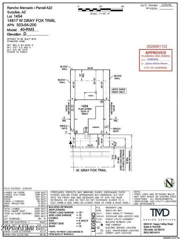 14817 W GRAY FOX Trail, Surprise, AZ 85387