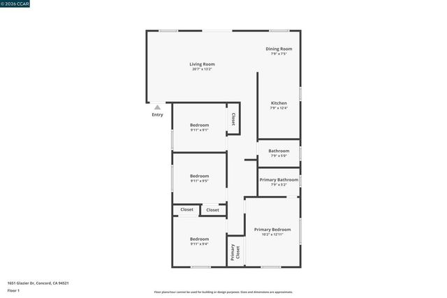 1651 GLAZIER DRIVE, Concord, CA 94521