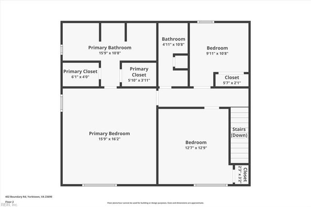 402 Boundary RD, Yorktown, VA 23690