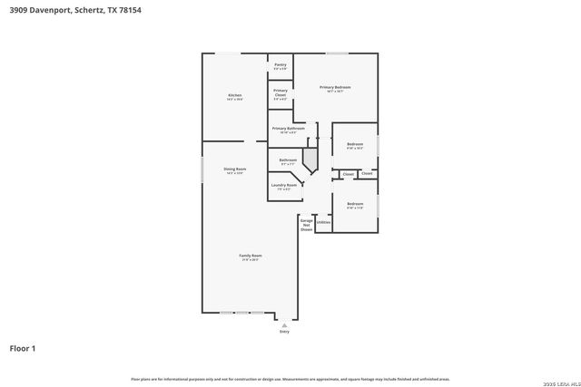 3909 Davenport, Schertz, TX 78154