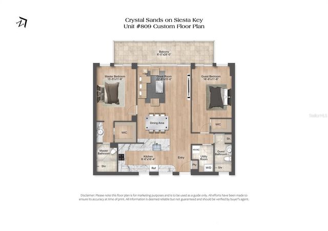 6300 MIDNIGHT PASS ROAD 809, Sarasota, FL 34242