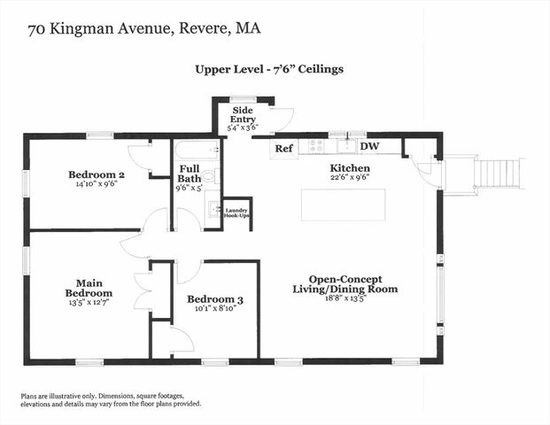 70 Kingman Street, Revere, MA 02151