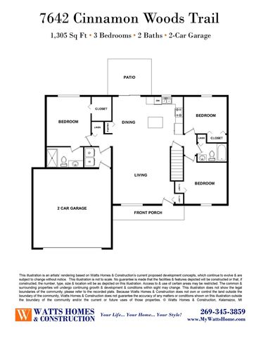 7642 Cinnamon Woods Trail, Kalamazoo, MI 49004