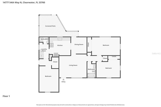 14777 54TH WAY N, Clearwater, FL 33760