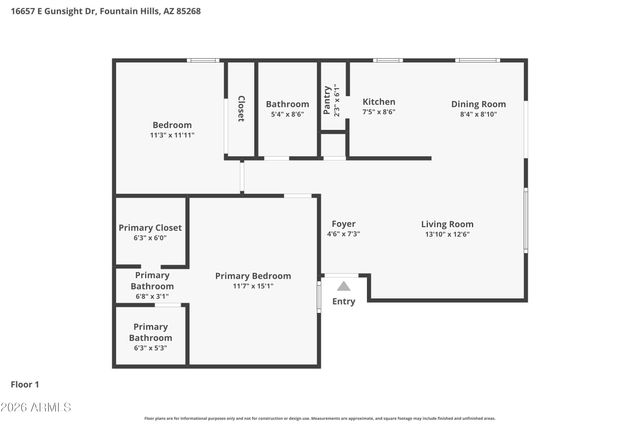 16657 E GUNSIGHT Drive 251, Fountain Hills, AZ 85268