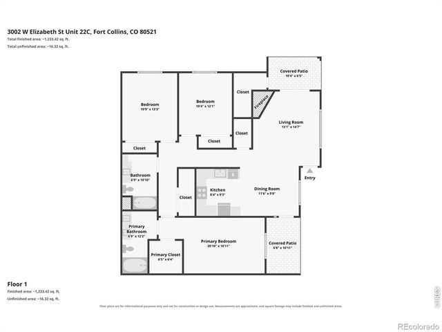 3002 W Elizabeth Street 22C, Fort Collins, CO 80521