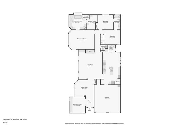 3824 Park Place, Addison, TX 75001