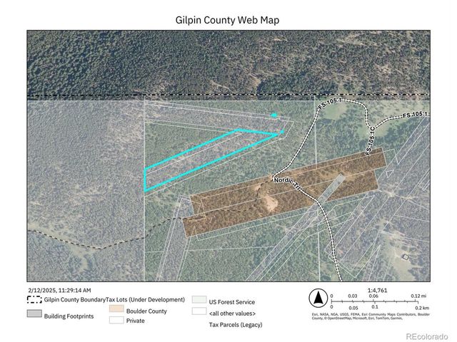 105 Forest Service Camp Rd, Rollinsville, CO 80474