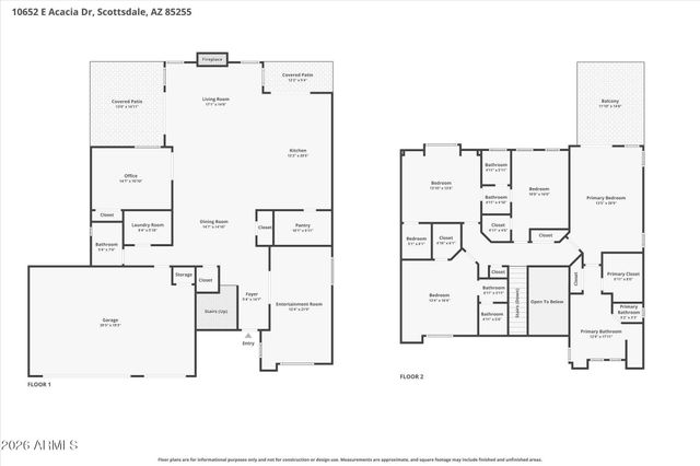 10652 E Acacia Drive, Scottsdale, AZ 85255