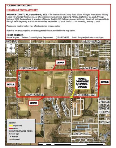 919 Hickory Street, Foley, AL 36535