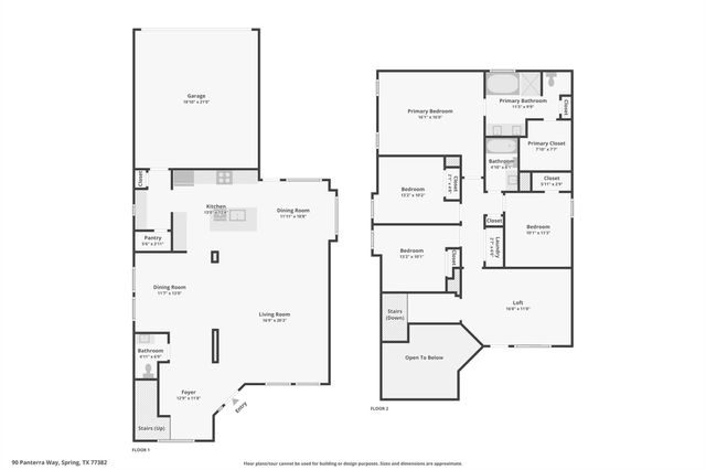 90 Panterra Way, The Woodlands, TX 77382