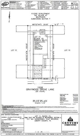 1506 Graywood Grove Lane, Dayton, TX 77535