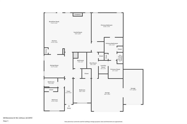 509 Benstone Drive NE, Calhoun, GA 30701