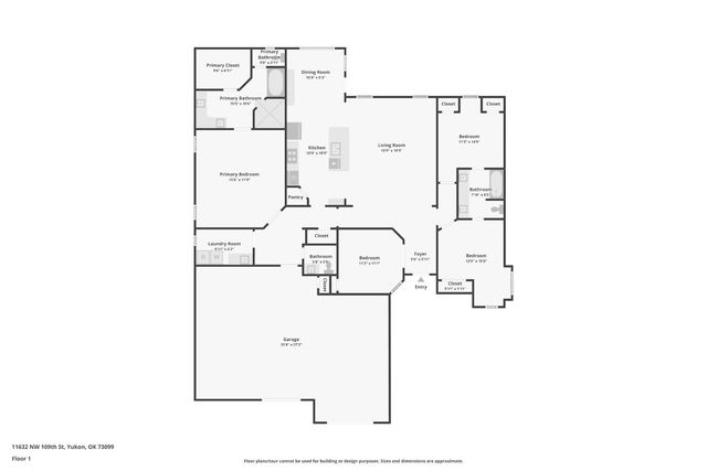 11632 NW 109th Street, Yukon, OK 73099