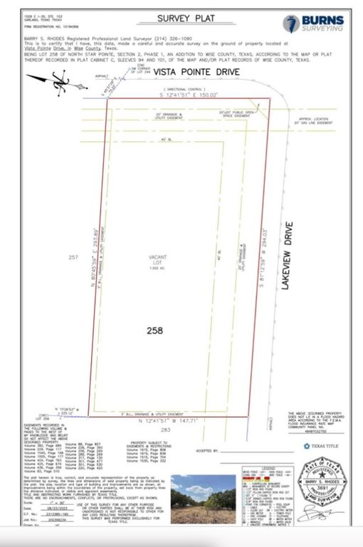 119 Vista Pointe Drive, Chico, TX 76431