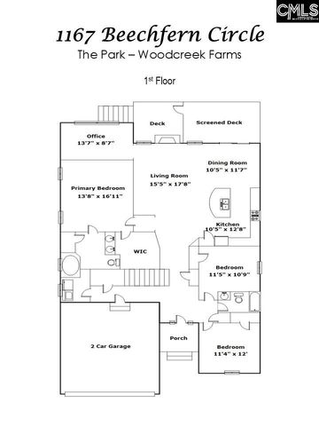 1167 Beechfern Circle, Elgin, SC 29045
