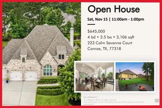 223 Calm Savanna Court, Conroe, TX 77318