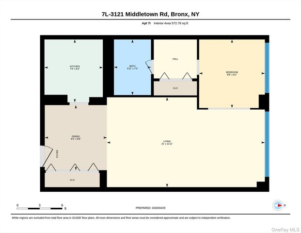 3121 Middletown Road 7L, Bronx, NY 10461