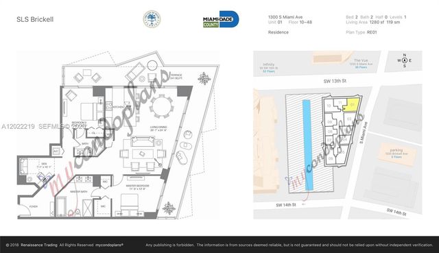 1300 S Miami Ave 2901, Miami, FL 33130