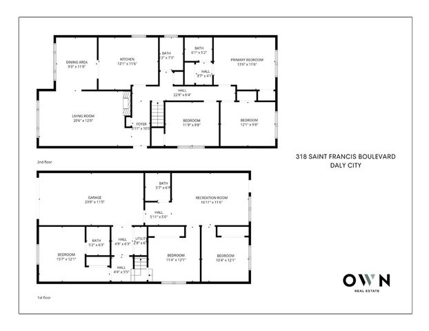 318 Saint Francis Boulevard, Daly City, CA 94015