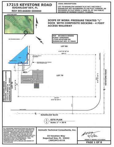 17215 Keystone Road, Sugarloaf Key, FL 33042