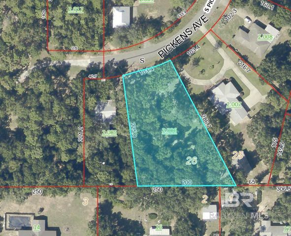 0 S Pickens Avenue, Lillian, AL 36549