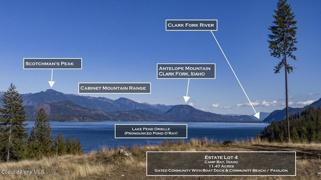 Est Lot 4 Camp Bay Estates, Sagle, ID 83860
