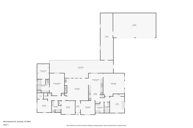 502 Cashmere Drive, Garland, TX 75041