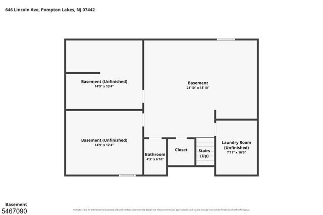646 Lincoln Ave, Pompton Lakes Boro, NJ 07442