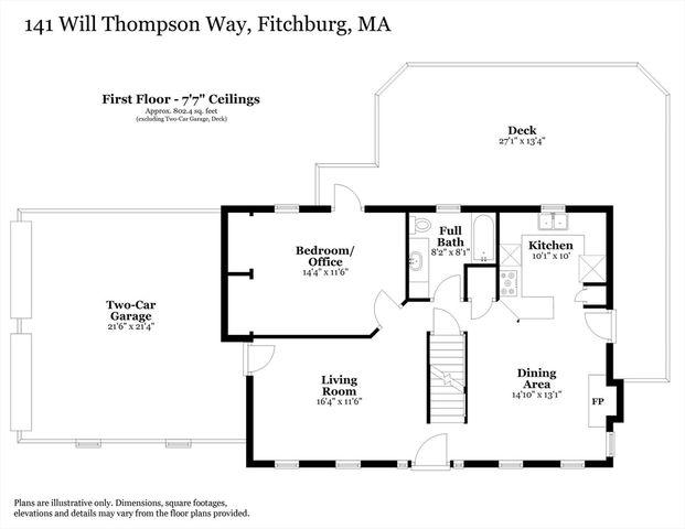 141 Will Thompson Way, Fitchburg, MA 01420