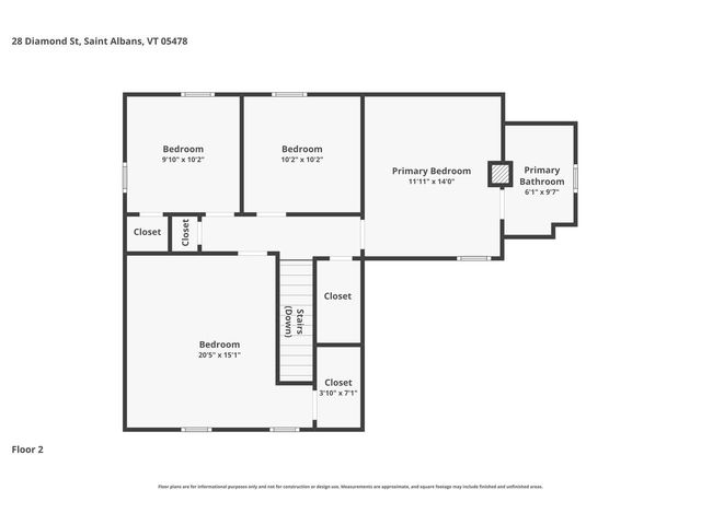 28 Diamond Street, St. Albans City, VT 05478