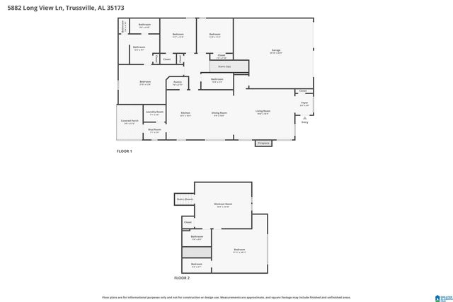 5882 LONGVIEW LANE, Trussville, AL 35173