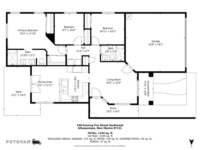 420 Evening Fire Street SW, Albuquerque, NM 87121