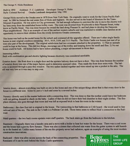 3017 Pacific Street, Omaha, NE 68105