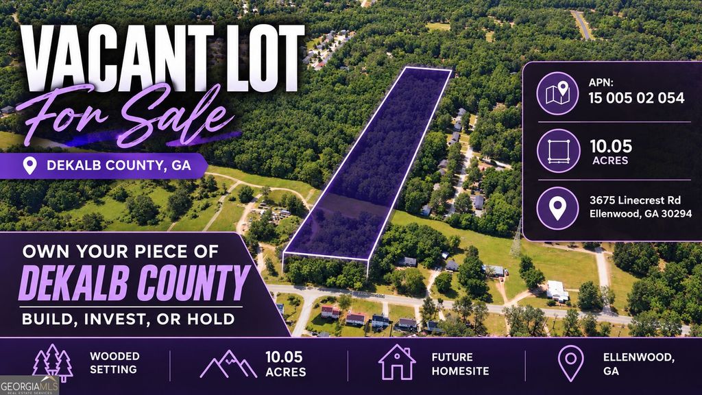 3675 Linecrest Road, Ellenwood, GA 30294 — exterior