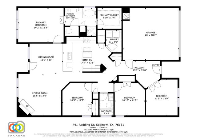 741 Redding Drive, Saginaw, TX 76131