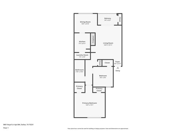 9801 Royal Lane 804, Dallas, TX 75231