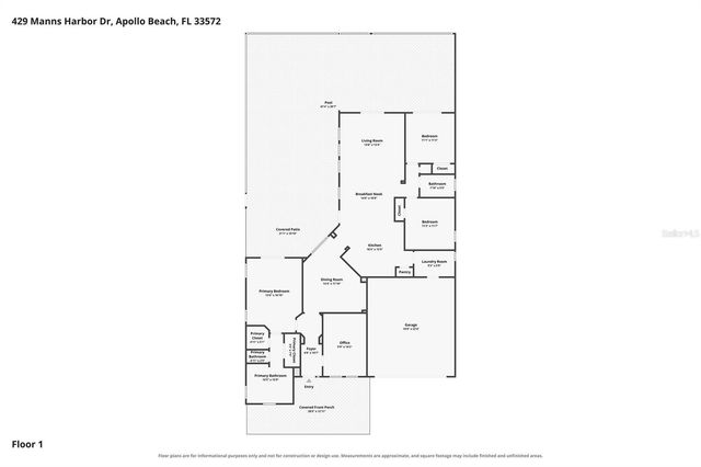 429 MANNS HARBOR DRIVE, Apollo Beach, FL 33572