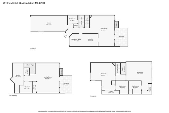 251 Fieldcrest Street, Ann Arbor, MI 48103