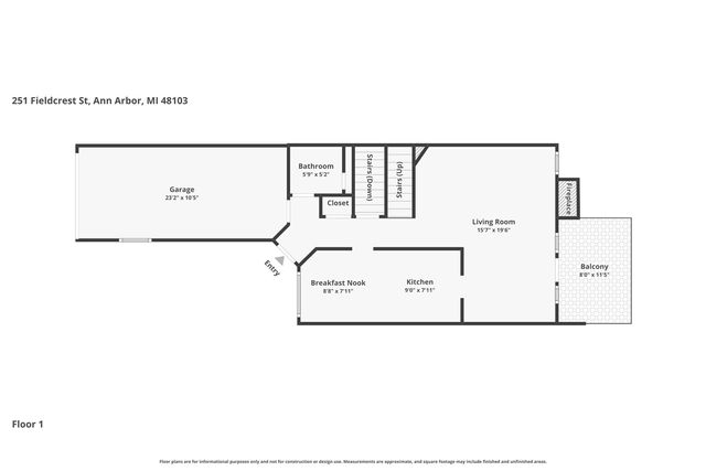 251 Fieldcrest Street, Ann Arbor, MI 48103