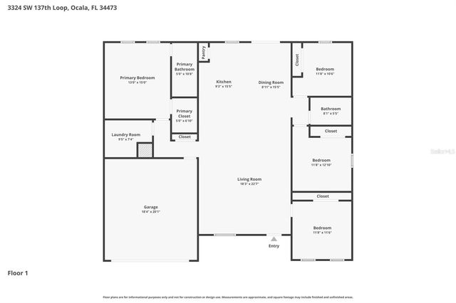 3324 SW 137TH LOOP, Ocala, FL 34473