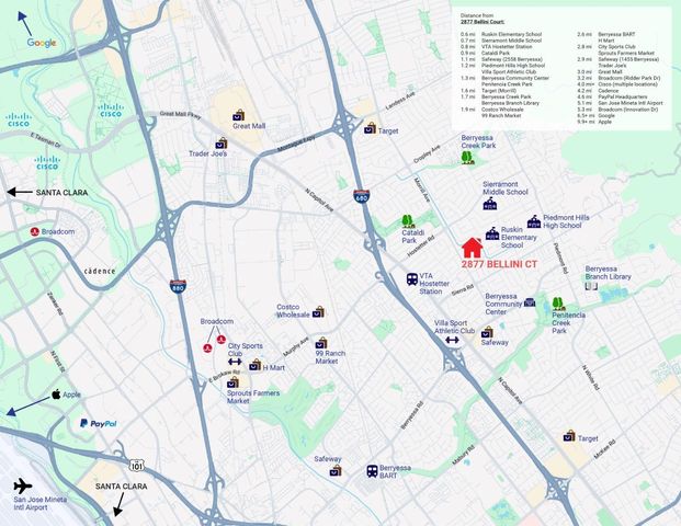 2877 Bellini Court, San Jose, CA 95132