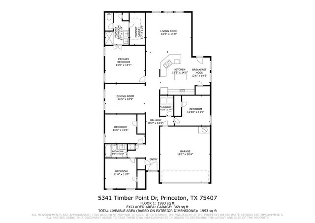 5341 Timber Point Drive, Princeton, TX 75407