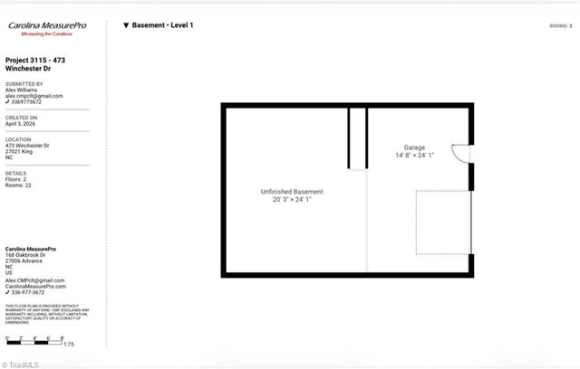 473 Winchester Drive, King, NC 27021