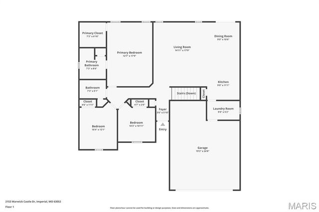 2153 Warwick Castle Drive, Imperial, MO 63052