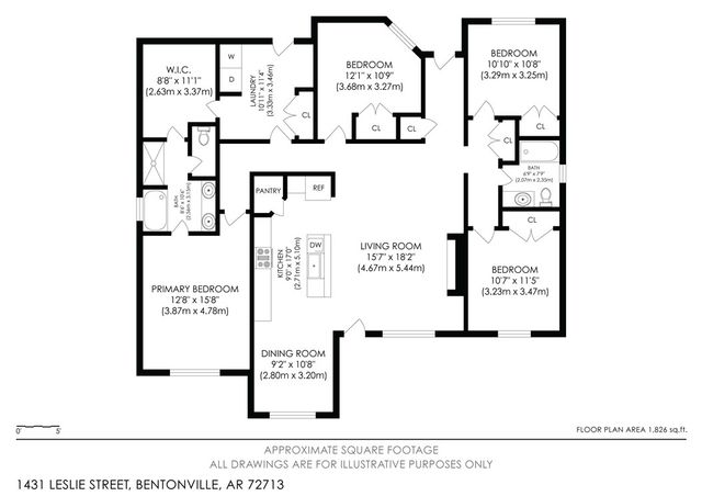 1431 Leslie Street, Bentonville, AR 72713