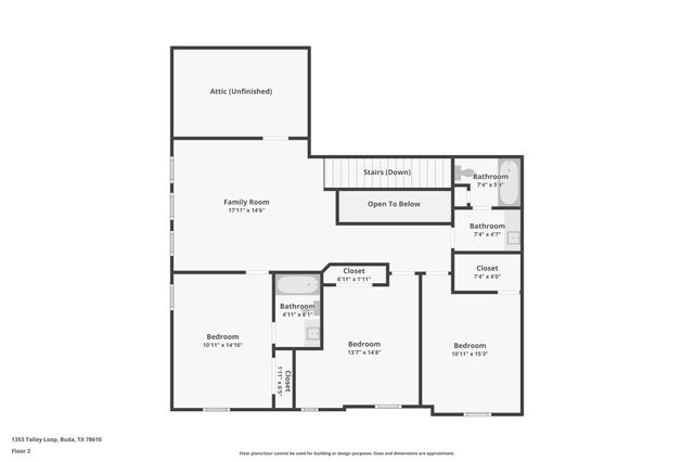 1353 Talley LOOP, Buda, TX 78610