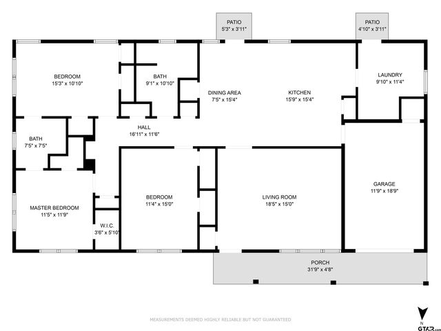 650 Glazner St, Hawkins, TX 75765