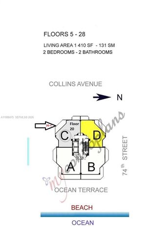 7330 Ocean Ter 20-C, Miami Beach, FL 33141