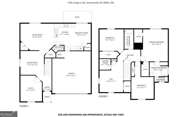 1236 Liriope Lane, Lawrenceville, GA 30045